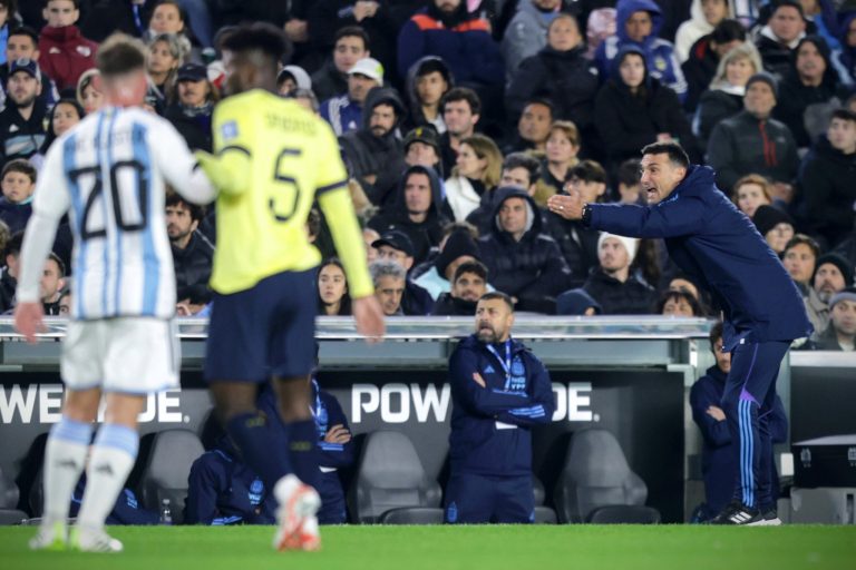 Lionel Scaloni: “Ecuador no es un equipo normal, es de los mejores”