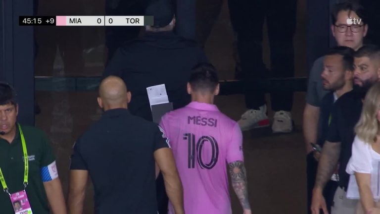 (VIDEO) Se encienden las alarmas: Messi salió lesionado a los 36 minutos