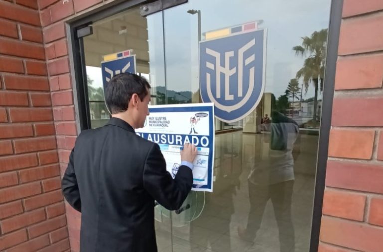 Clausuraron edificio de la FEF en Guayaquil