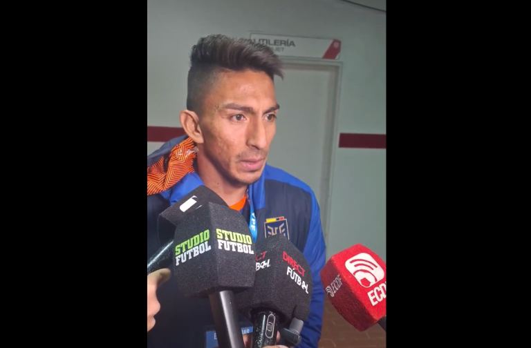 (VIDEO) Ángel Mena: “Nos tocó perder, pero esto recién empieza”