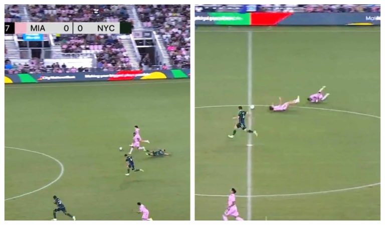 (VIDEO) Con Messi en las gradas: La insólita jugada que desperdició el Inter Miami