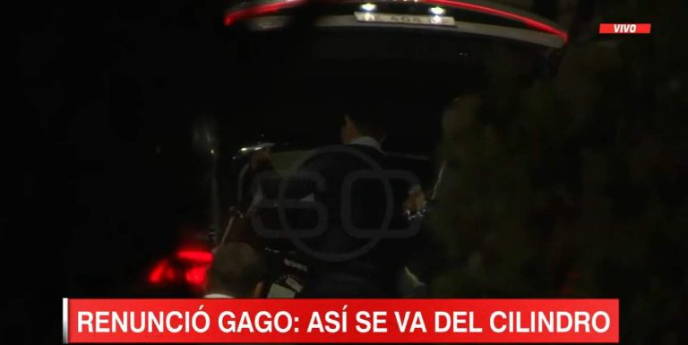 (VIDEO) REPORTAN QUE RENUNCIÓ: Terrible ambiente en la salida de Gago del estadio