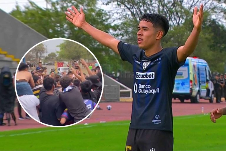 (VIDEO) ¡TODOS, ‘LOCOS’ POR KENDRY PÁEZ! Así fue despedido el joven jugador de Samanes