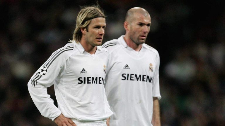 (VIDEO) “¿TE VIENES A MADRID?” La histórica conversación entre Zidane y Beckham