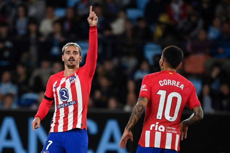 (VIDEO) Con Hat-trick de Griezmann: Atlético de Madrid goleó al Celta de Vigo