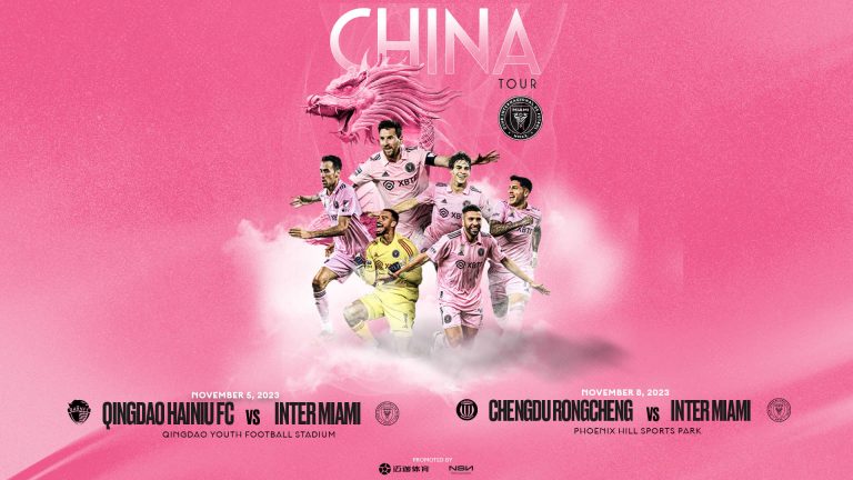 El Inter Miami anuncia una gira por China