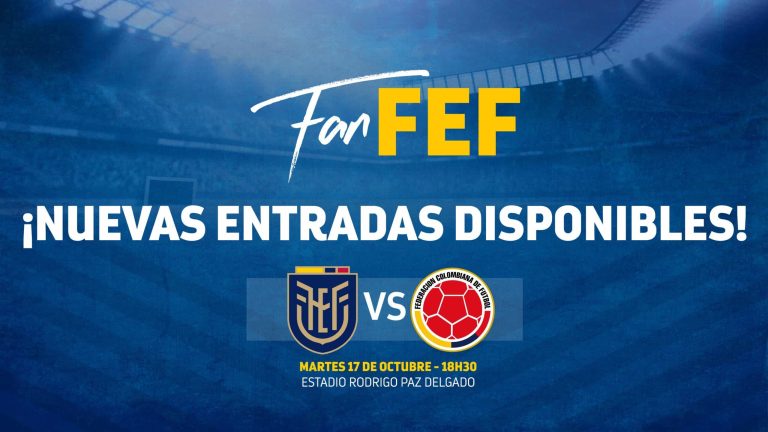 ¿Cúantas entradas quedan para el Ecuador Vs. Colombia?