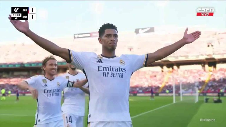 (VIDEO) BELLINGHAM Y 10 MÁS: El Madrid remontó al Barça y se llevó el Clásico