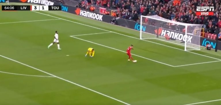 (VIDEO) ¡La que se comió Darwin! Goleada del Liverpool en la Europa League