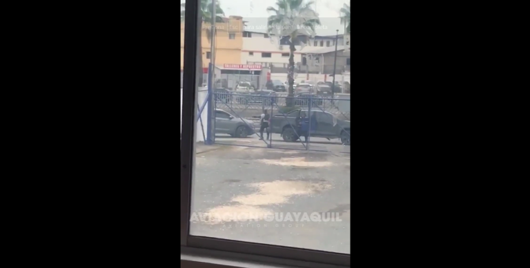 #StudioNews | (VIDEO) Balacera cerca del aeropuerto de Guayaquil