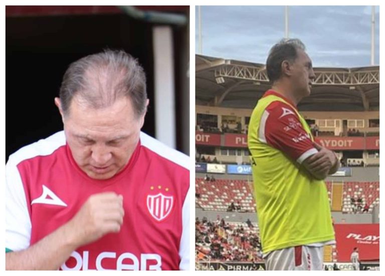 Aguinaga volvió a jugar con el Necaxa