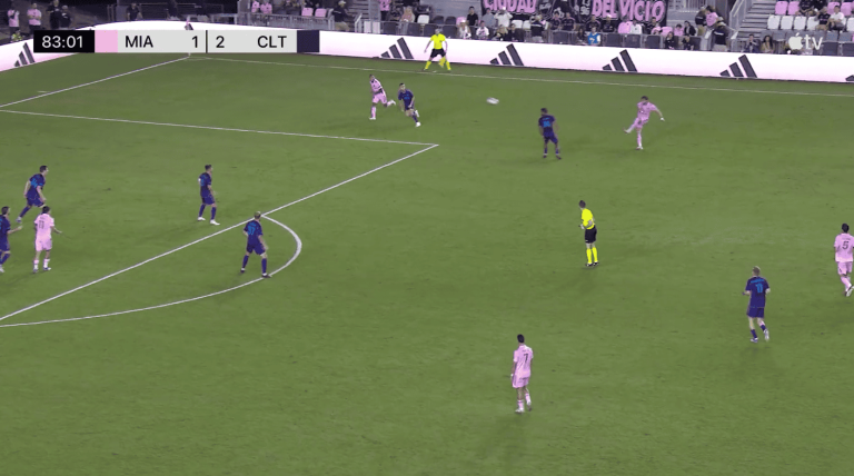 (VIDEO) GRAN CENTRO: Asistencia de Campana en el empate del Inter Miami