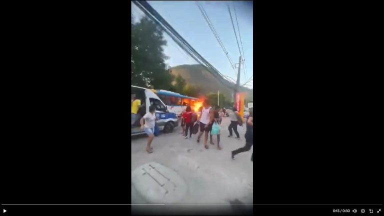 (VIDEO) Río de Janeiro, en llamas antes de recibir la final de la Libertadores