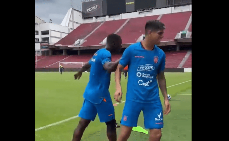 (VIDEO) La ‘pica’ de Moi en la práctica de La TRI