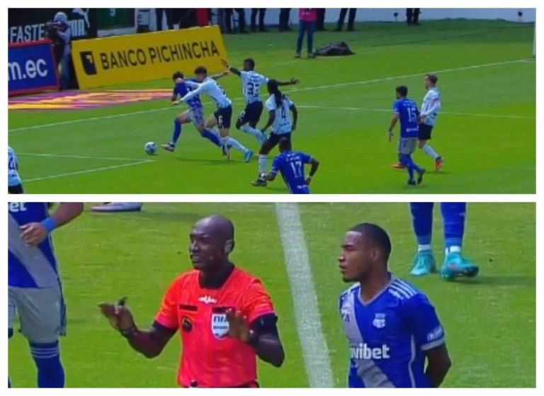La POLÉMICA: ¿Era penal para Emelec?