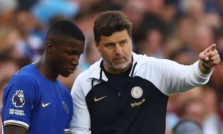 Pochettino sobre Moisés Caicedo: “Esperemos que no sea un problema mayor”