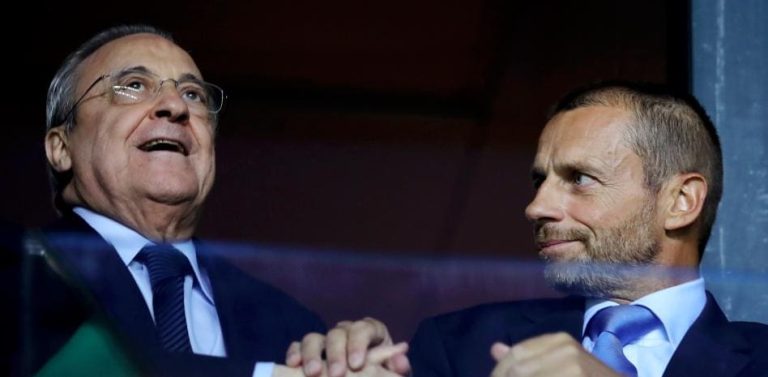 Florentino Pérez defiende la Superliga criticando a la UEFA