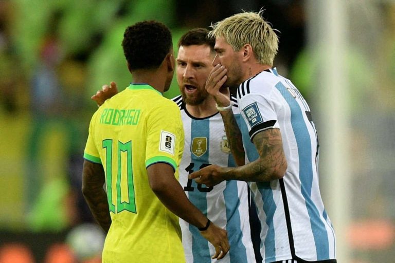 (VIDEO) Messi Vs. Rodrygo: “Si somos campeones del mundo, ¿por qué somos cagones?”