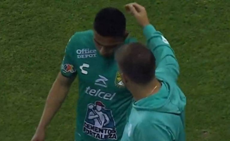 Ángel Mena se fue lesionado en el León Vs América
