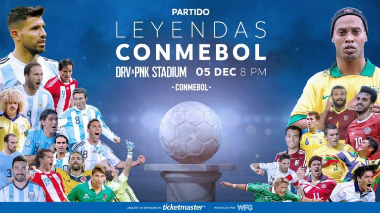 (VIDEO) FECHA CONFIRMADA: La CONMEBOL reúne a las leyendas del fútbol mundial en Miami