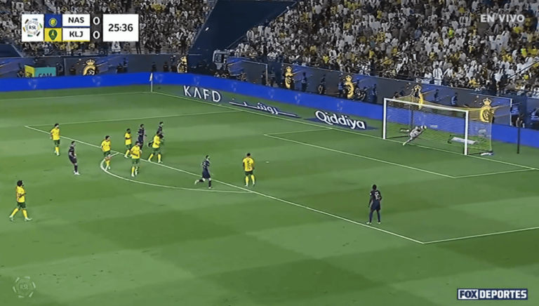 (VIDEO) UN MISIL: GOLAZO de Cristiano Ronaldo con el Al-Nassr