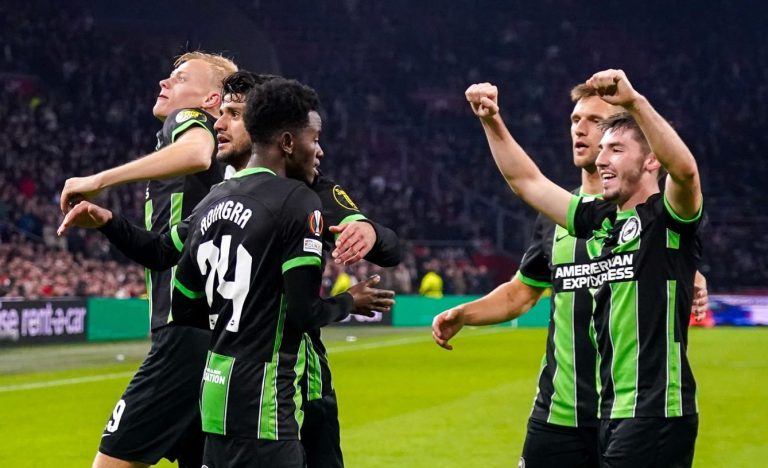 (VIDEO) Brighton ganó y sueña con los octavos de la Europa League