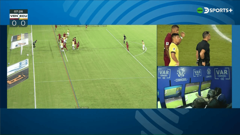 (VIDEO) MILIMÉTRICO: Así anularon el gol de La Tri ante Venezuela
