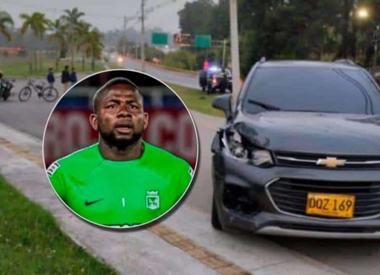 Arquero de Atlético Nacional es acusado de atropellar a dos motociclistas