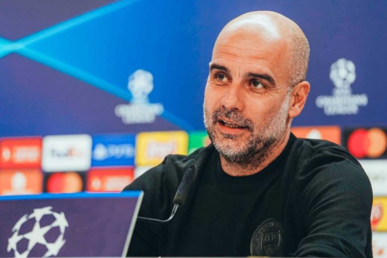 Pep Guardiola: “Si nosotros ganamos el triplete esta temporada, me retiraré”