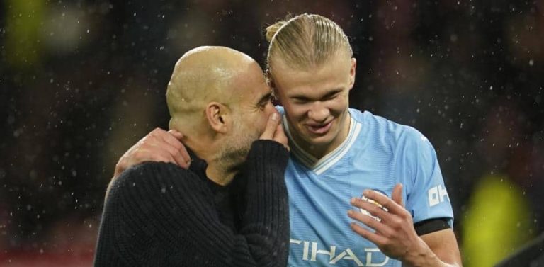 Guardiola: “Haaland tiene dolor”