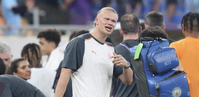 Erling Haaland, blanco de duras críticas de las esposas de los jugadores de Fluminense