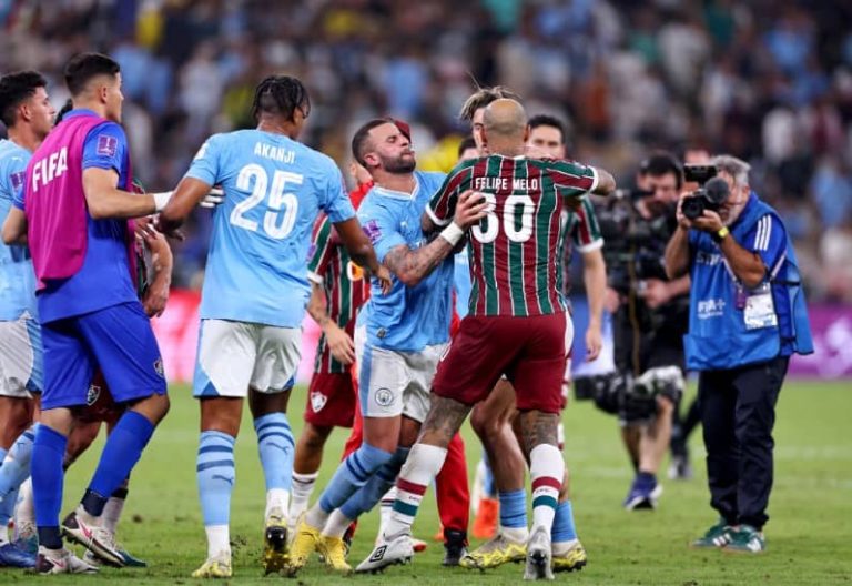 (VIDEO) Felipe Melo vs Walker: El incidente tras la final del Mundial de Clubes