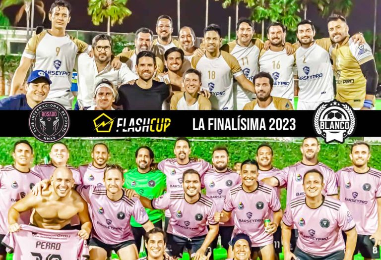 Inter Rosado vs Los Blancos: Se viene la final de la Flash Cup