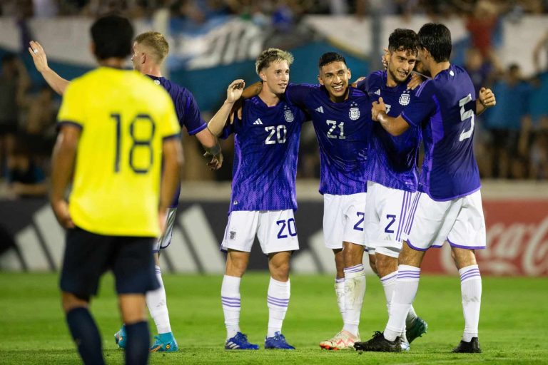 NOCHE PARA EL OLVIDO: Ecuador Sub 23 cayó goleado ante Argentina