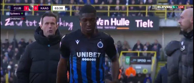 Joel Ordóñez fue titular en Bélgica, pero salió lesionado