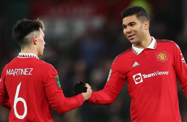 Casemiro y Lisandro Martínez volverán en enero