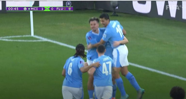 (VIDEO) A LOS 40 SEGUNDOS: El “gol de camerino” de Julián Álvarez a Fluminense