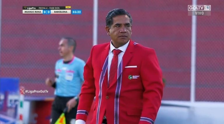 (VIDEO) Renato Salas seguirá como DT de Mushuc Runa