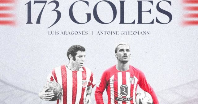 Máximo goleador atlético de madrid 2023