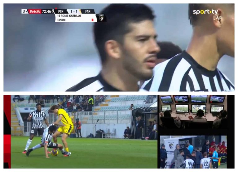 (VIDEO) ROJA DIRECTA: Ronie Carrillo fue expulsado en Portugal
