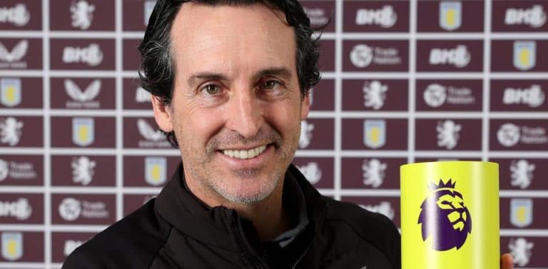 Unai Emery, entrenador del mes en la Premier League