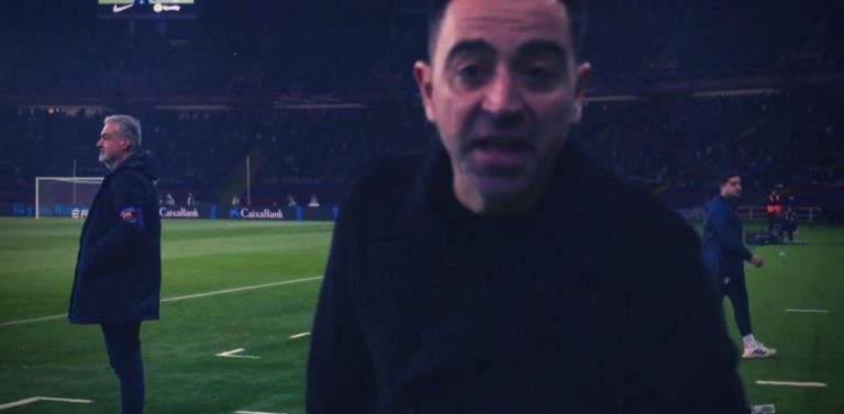 Xavi, a la cámara: “Es una vergüenza”