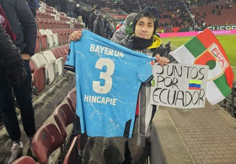 (VIDEO) El gran gesto de Hincapié con un hincha ecuatoriano en Alemania