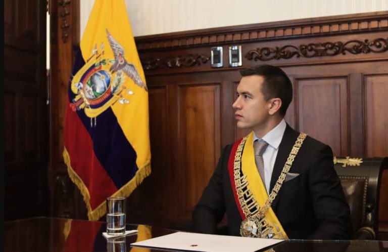#StudioNews Presidente Daniel Noboa eliminó la Secretaría Nacional de Seguridad