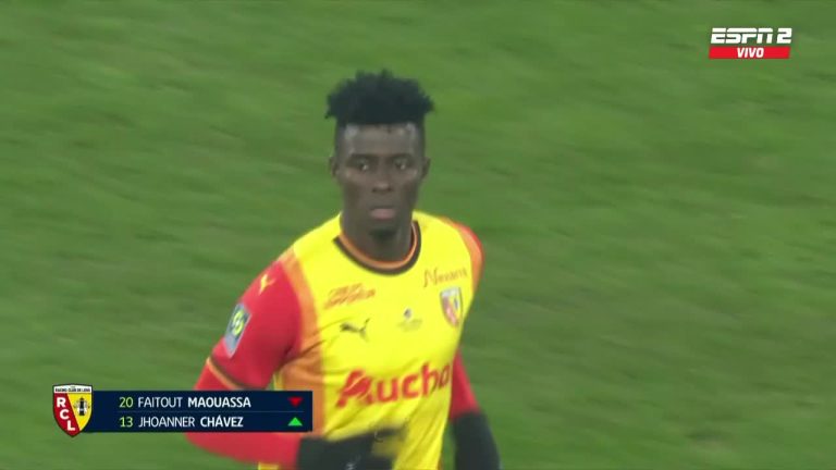 (VIDEO) ¡DEBUT VS. PSG! Jhoanner Chávez ya jugó con Lens en la Ligue 1
