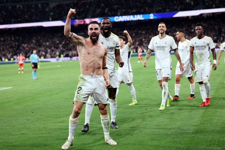 (VIDEO) Épica remontada del Real Madrid: venció al Almería 3-2 en el 98′