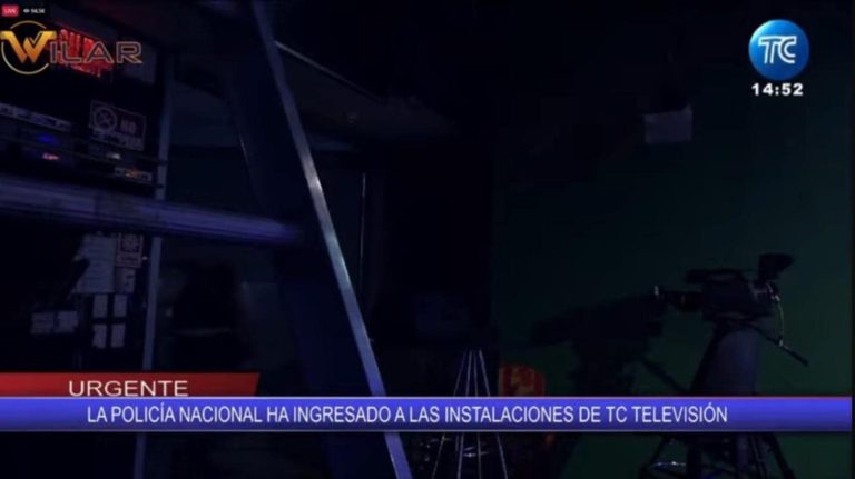 #StudioNews | (VIDEO) ¡Policía retoma el control de los estudios de TC!
