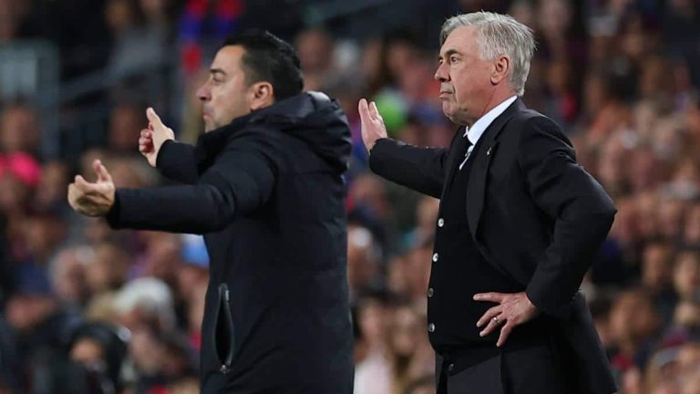 La dura respuesta de Ancelotti a Xavi: “No bajo a ese nivel, no es de profesionales”