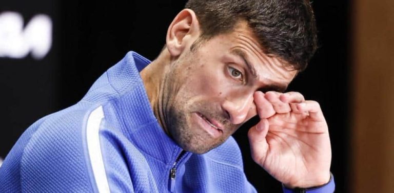 #NTF | Djokovic intentó ocultar sus problemas de salud ante Sinner en el Open de Australia
