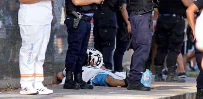 Otra muerte en el fútbol argentino: un hincha recibió un disparo